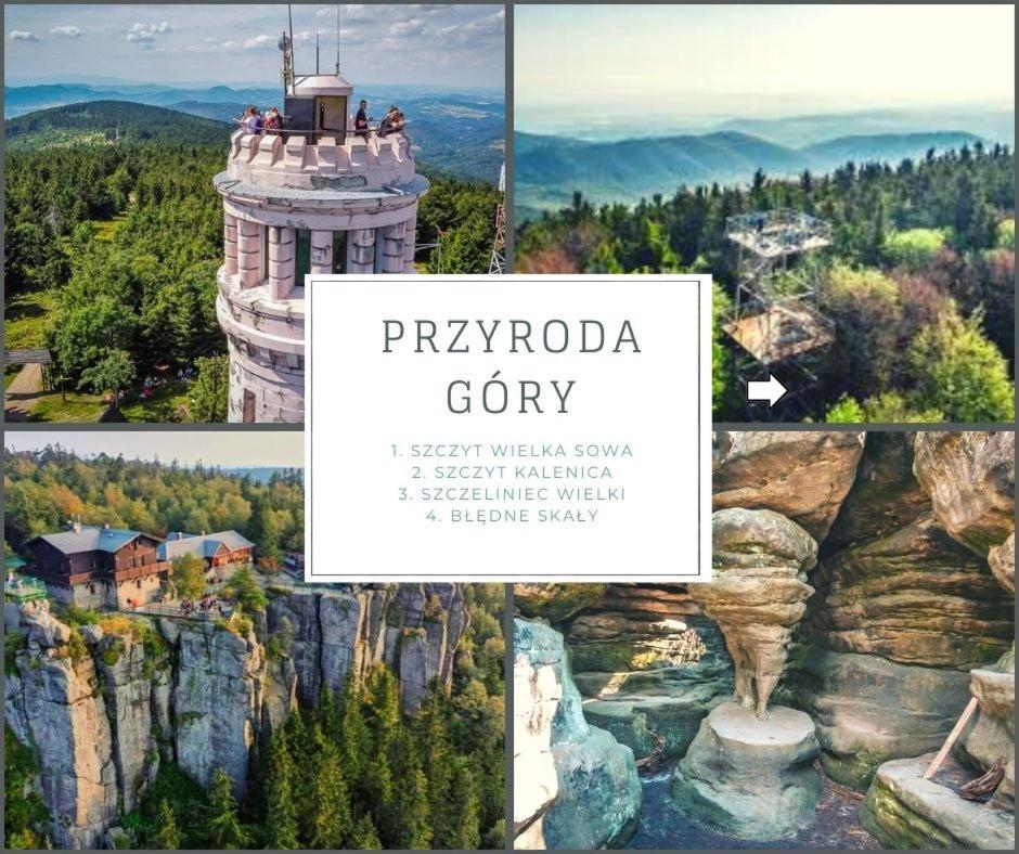 Klimatyczny Apartament Nr 8 Z Widokiem Na Gory Sowie Bielawa  Buitenkant foto